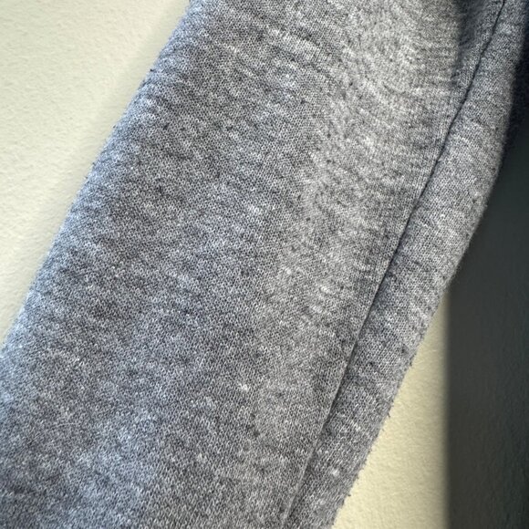 AVIATOR NATION 5 Stripe Hoodie Kids 10 Gray Blue Stripes Full Zip Made In USA - Picture 5 of 7